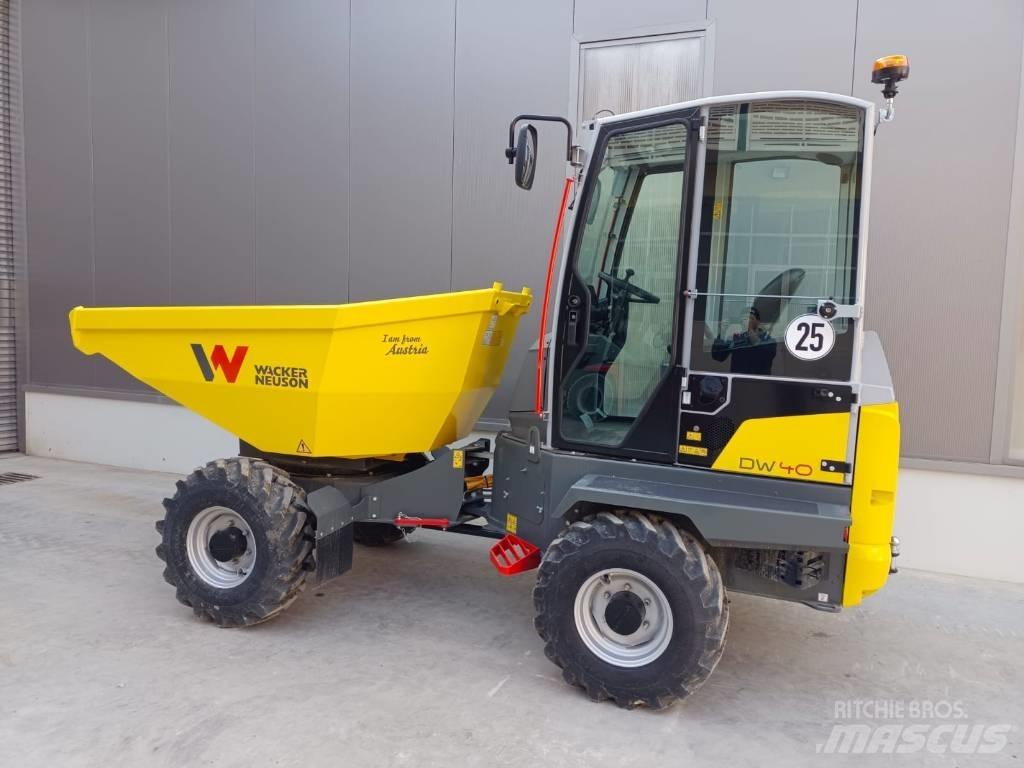 Wacker Neuson DW 40 건설현장 덤프트럭