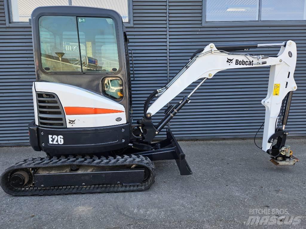 Bobcat e26 소형 굴삭기 7톤 미만