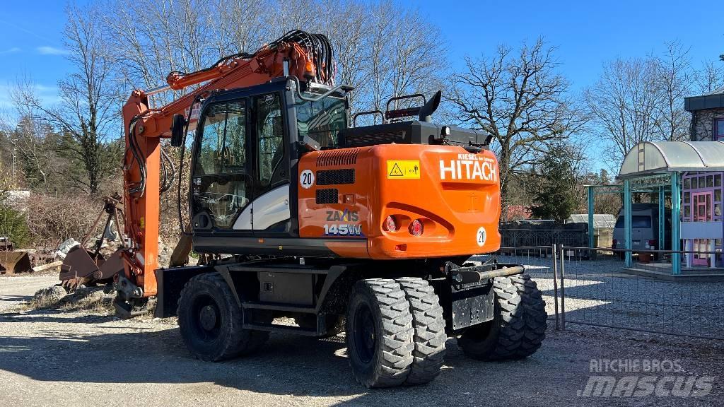 Hitachi ZX 145 W-6  휠 굴삭기