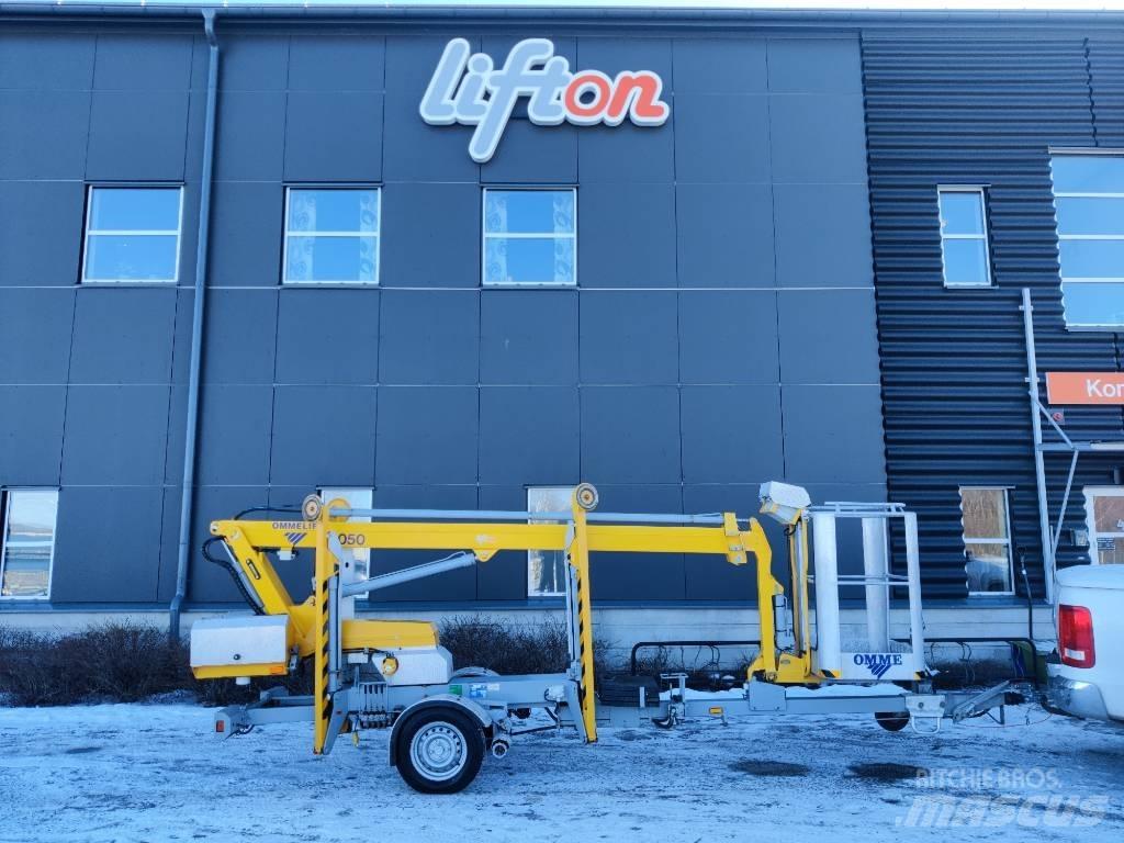 Omme 10,5E Skylift 트레일러 탑재 고소작업대