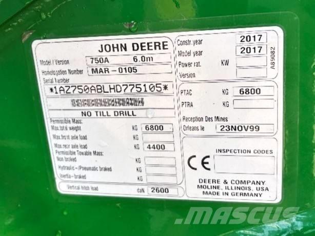 John Deere 750 A 드릴