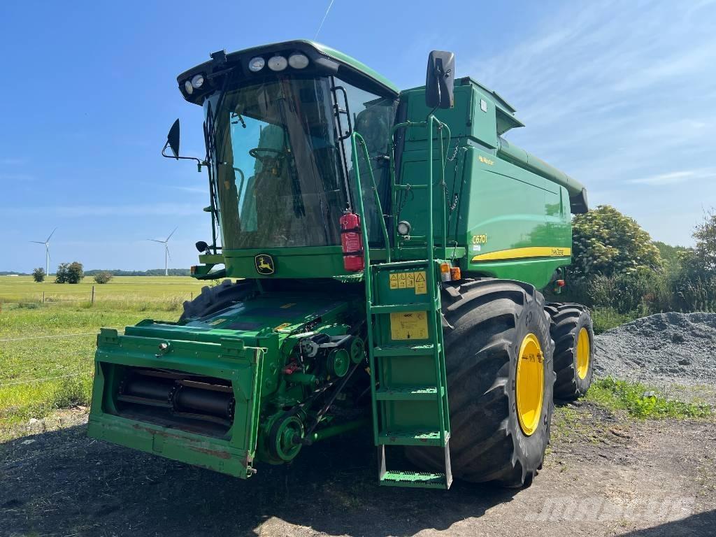 John Deere C 670 I 콤바인 수확기