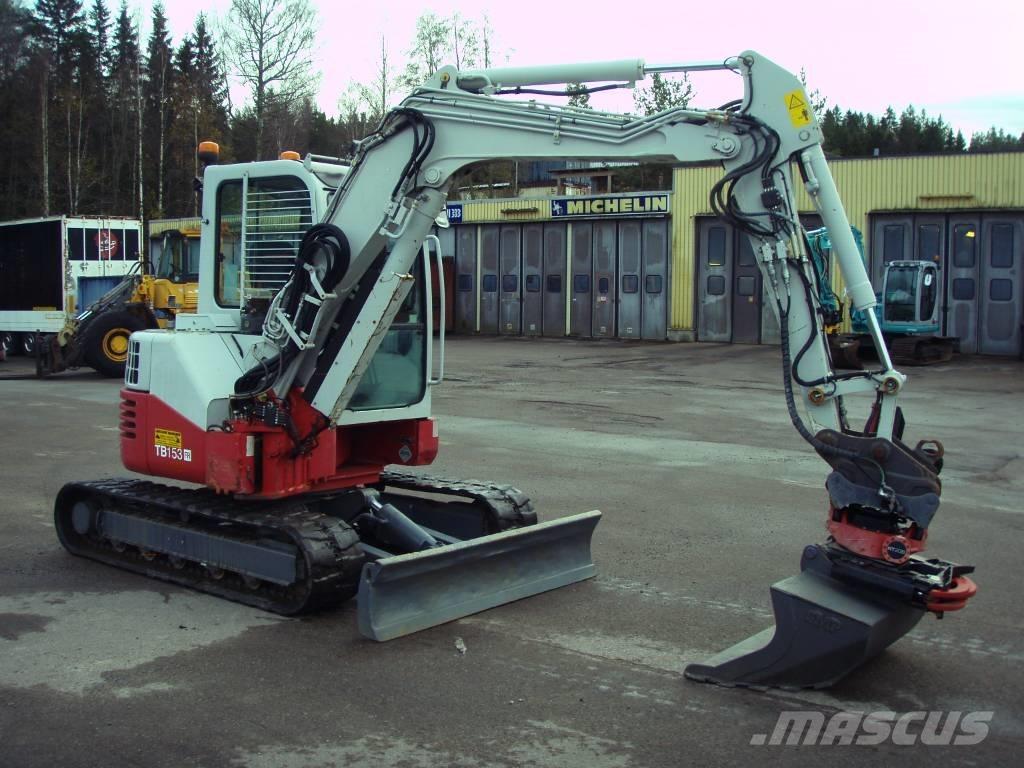 Takeuchi TB 153 FR 소형 굴삭기 7톤 미만