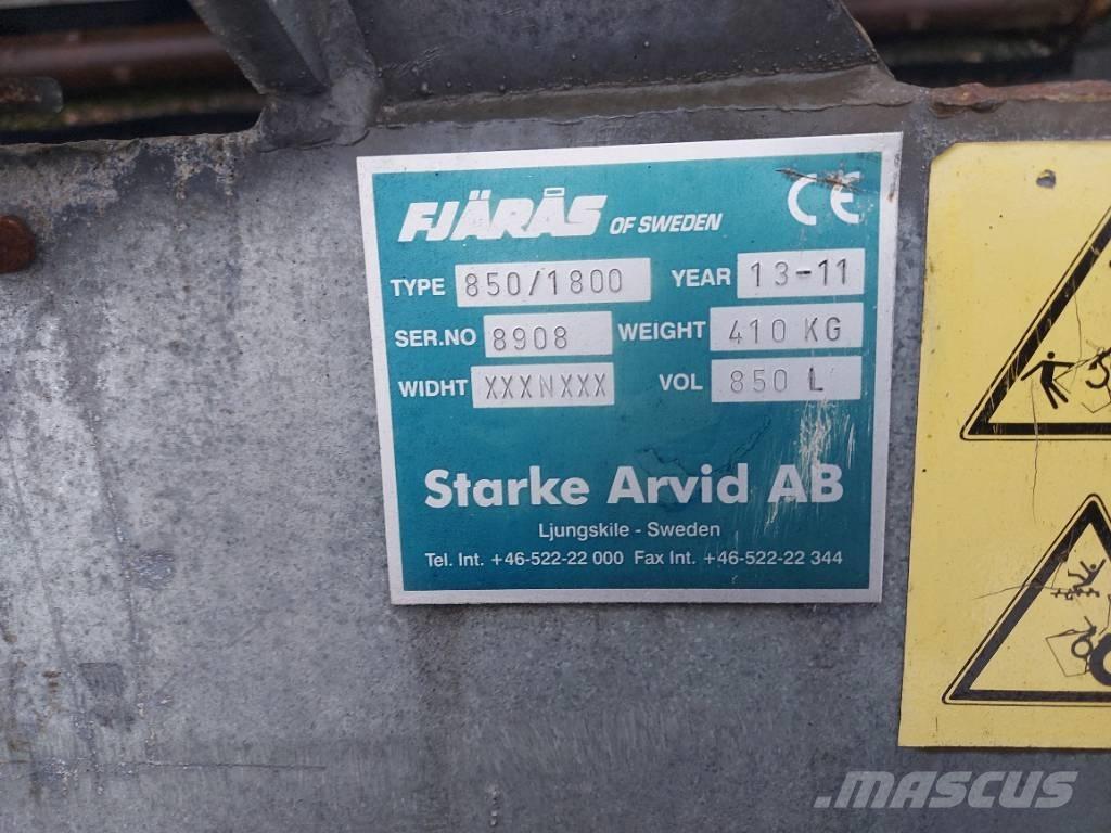 Fjärås 850/1800 모래(염화칼슘) 살포기