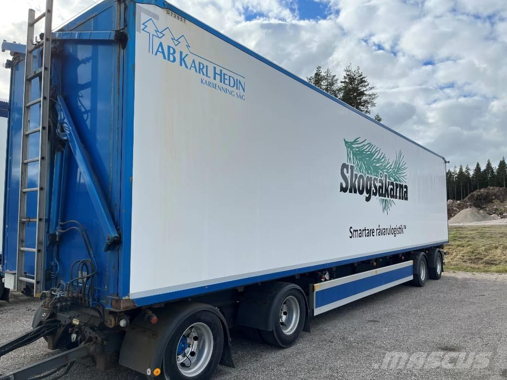  Eksjö 40ton 우드칩 트레일러