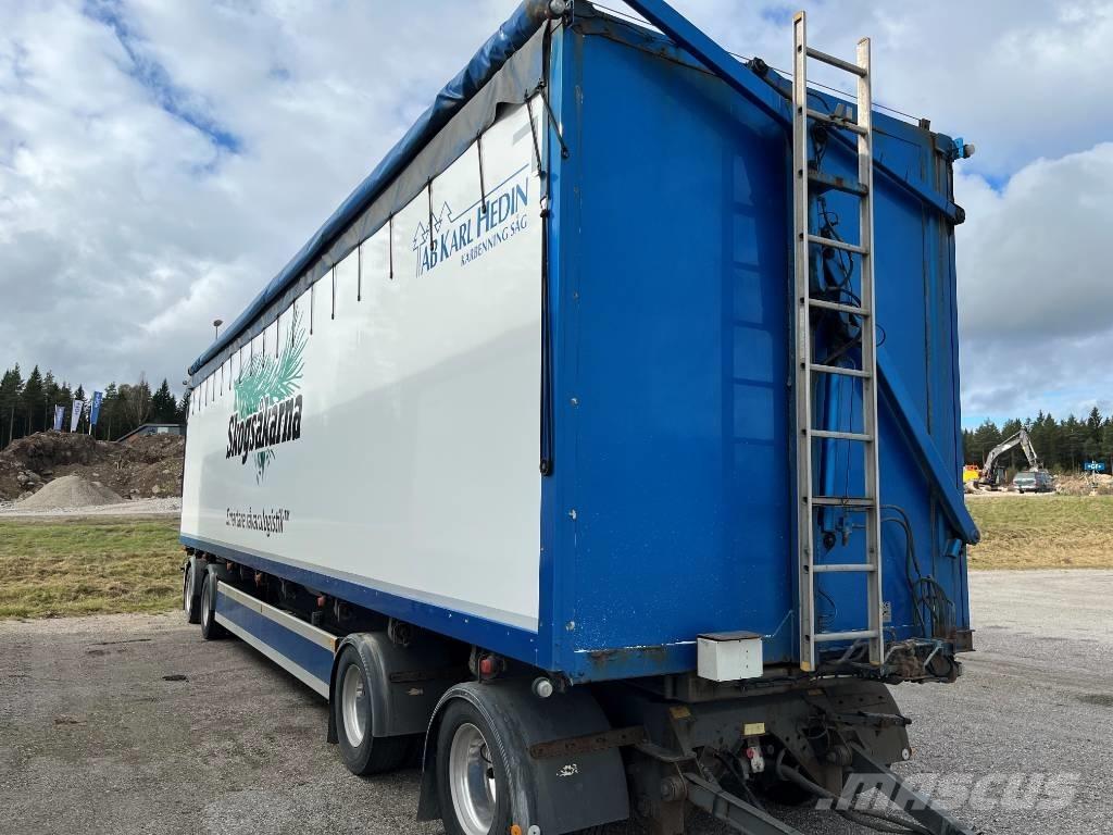  Eksjö 40ton 우드칩 트레일러
