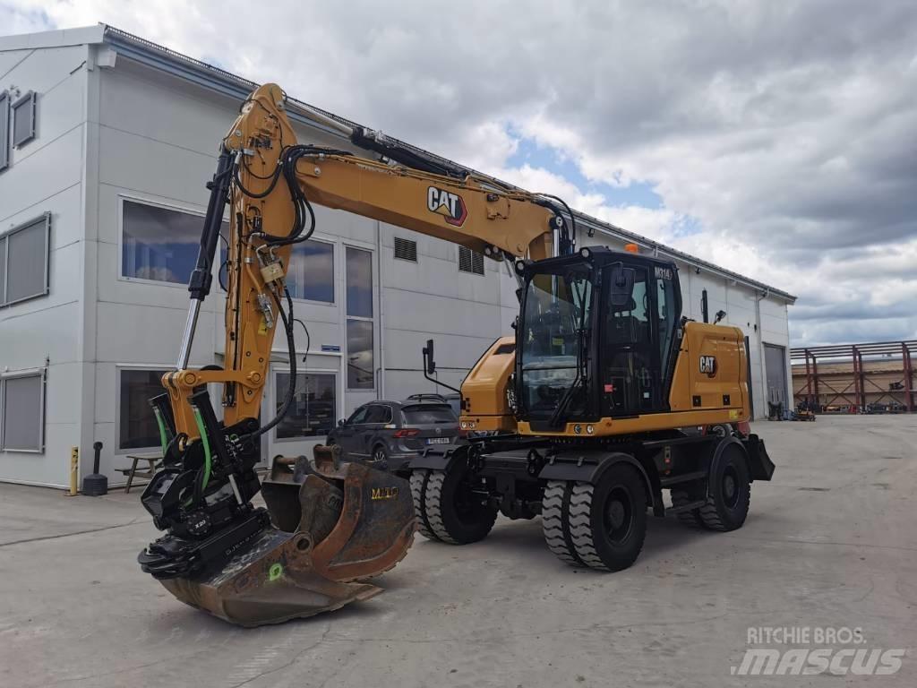 CAT M314 Next Gen  휠 굴삭기