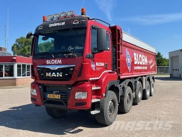 MAN TGS 49.480 10x8 덤프 트럭