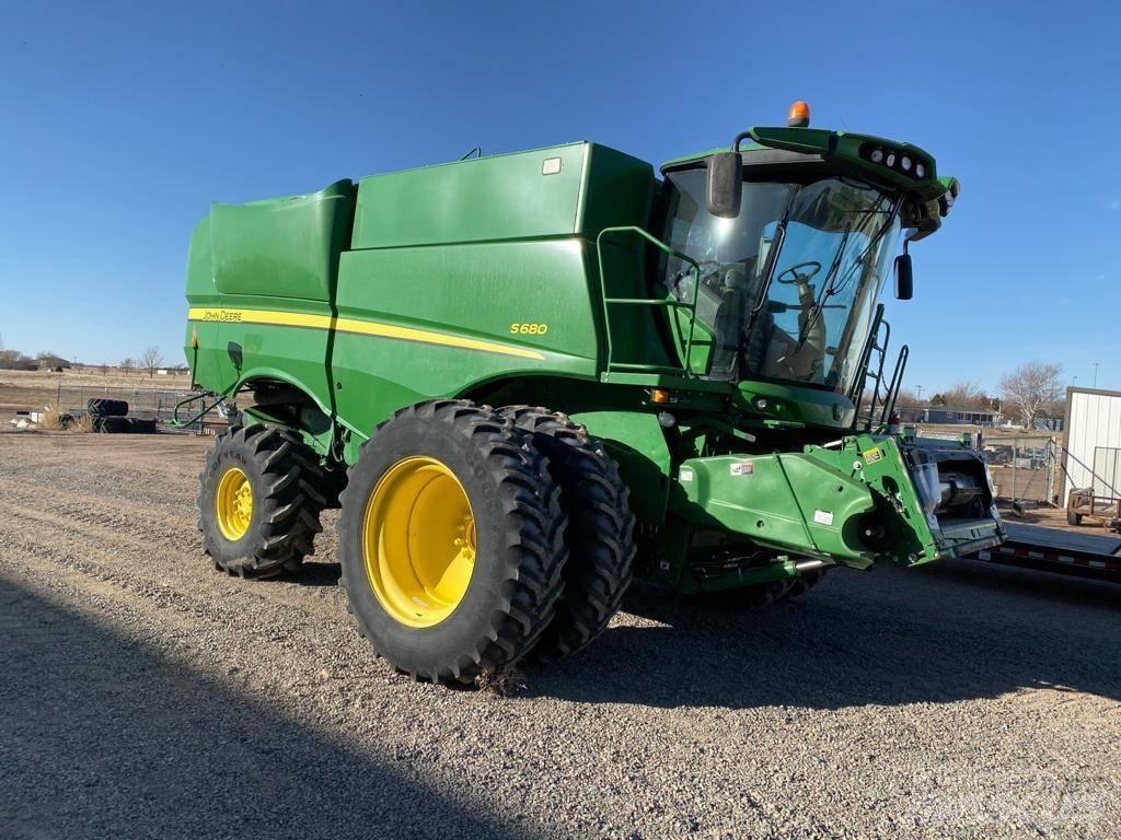 John Deere S 680 콤바인 수확기