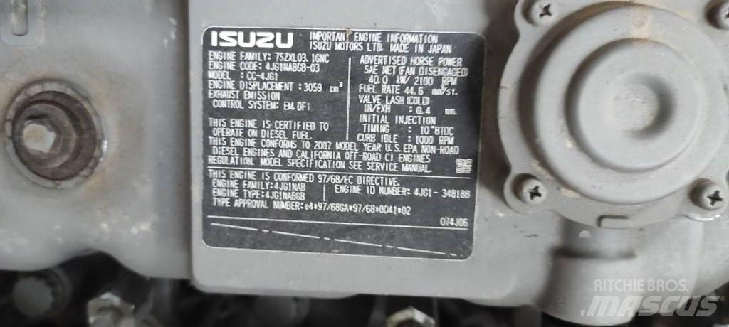 Isuzu CC-4JG1 엔진