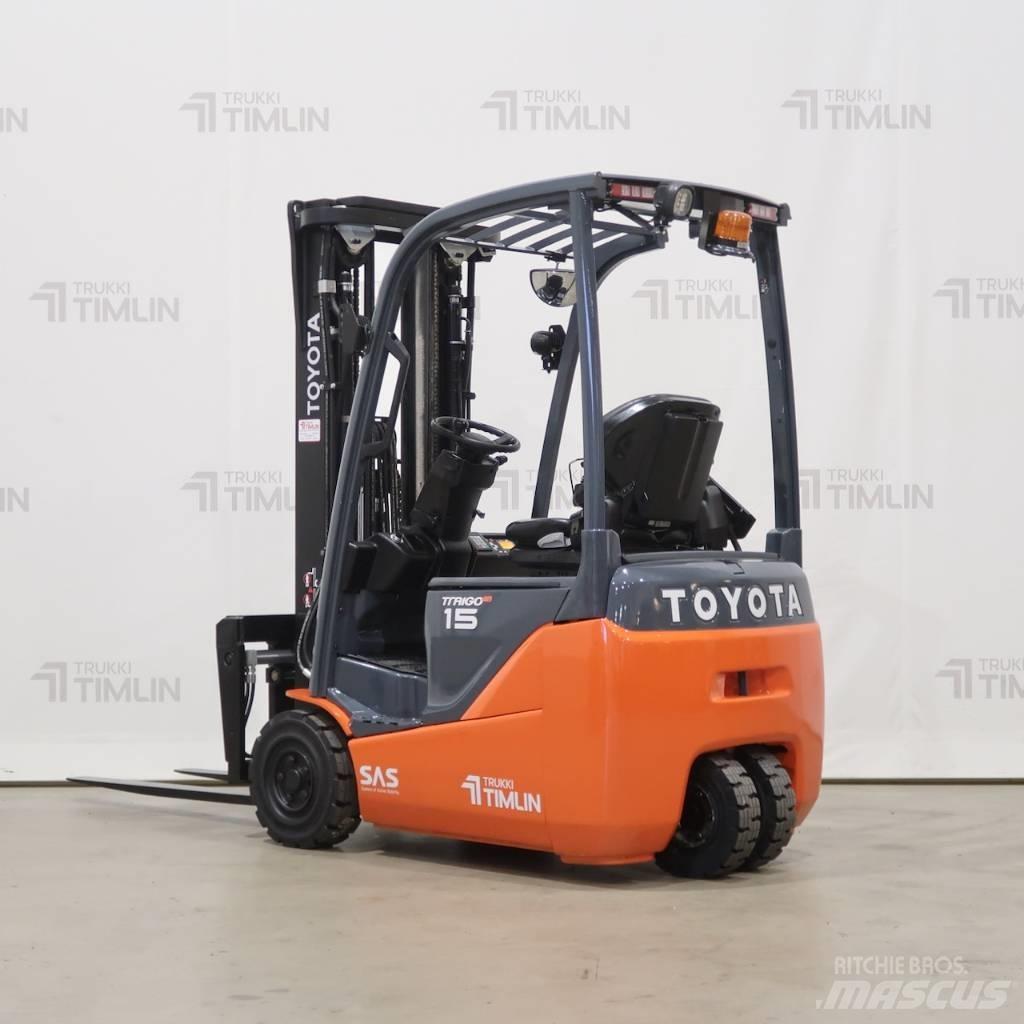 Toyota 8FBE15T 전동 지게차