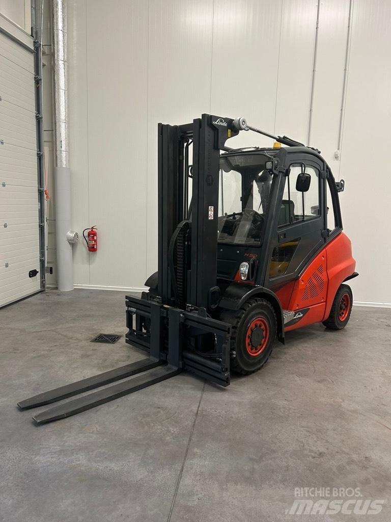 Linde H 50D-02/600 디젤 지게차