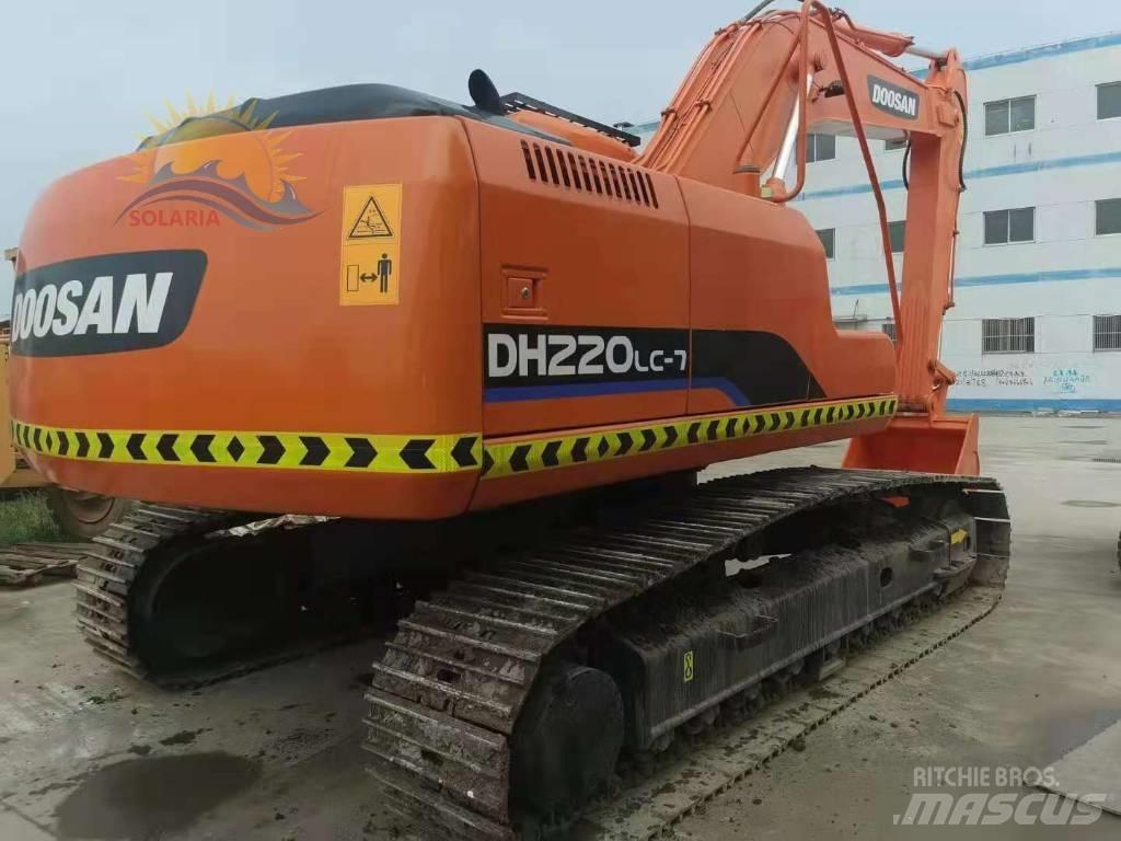 Doosan DH 220 LC-7 대형 굴삭기 29톤 이상