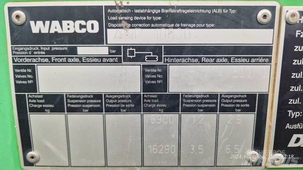 Dammann Anp 10030 견인형 분무기