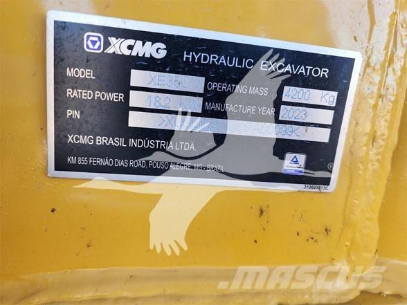 XCMG XE35U 소형 굴삭기 7톤 미만