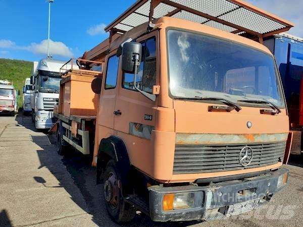 Mercedes-Benz 914 트럭 탑재 고소작업대