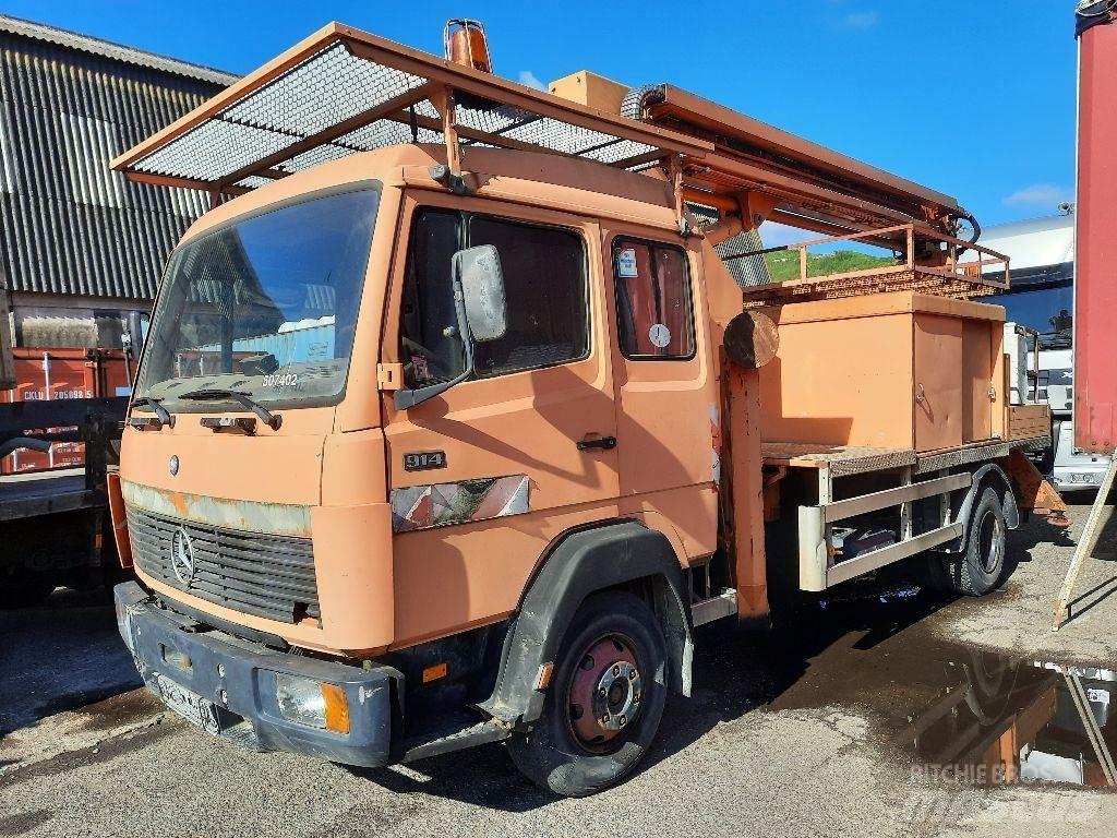 Mercedes-Benz 914 트럭 탑재 고소작업대
