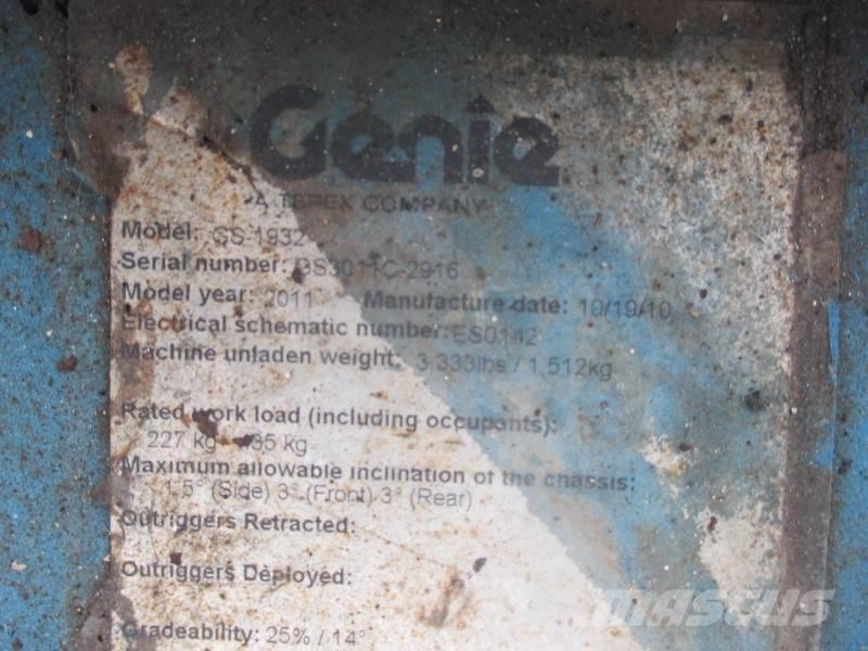 Genie GS 1932 가위형 리프트