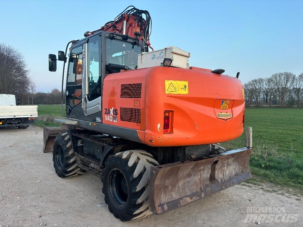Hitachi ZX 140 W T-3  휠 굴삭기