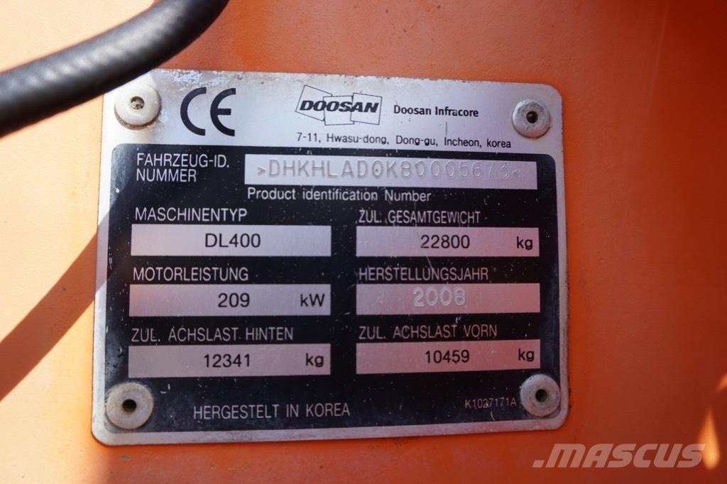 Doosan DL 400  휠로우더