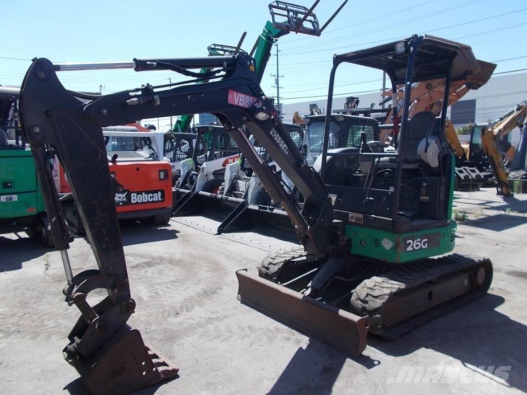 John Deere 26G 소형 굴삭기 7톤 미만