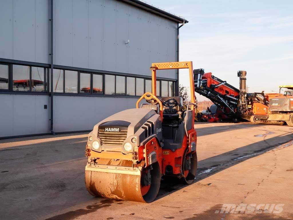 Hamm HD 10 VV 트윈 드럼 롤러