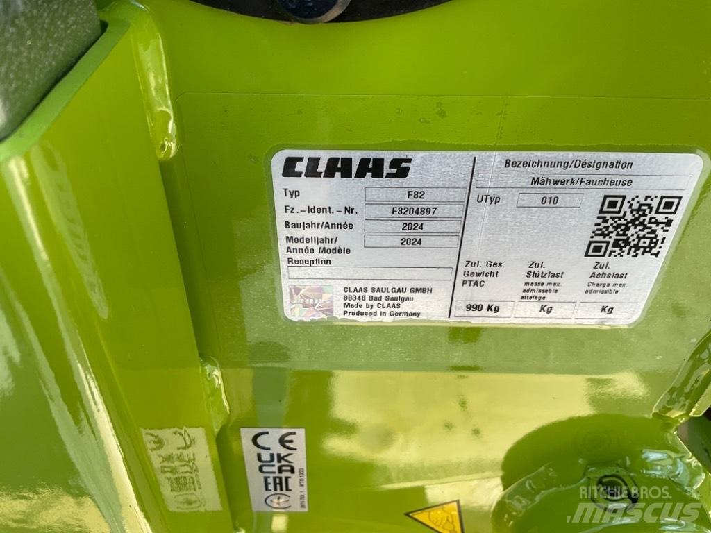 CLAAS Disco 3600 목장 제초기 및 토퍼