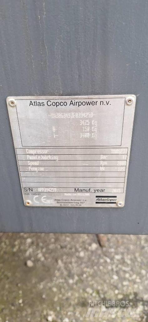 Atlas Copco XAHS237 콤푸레샤
