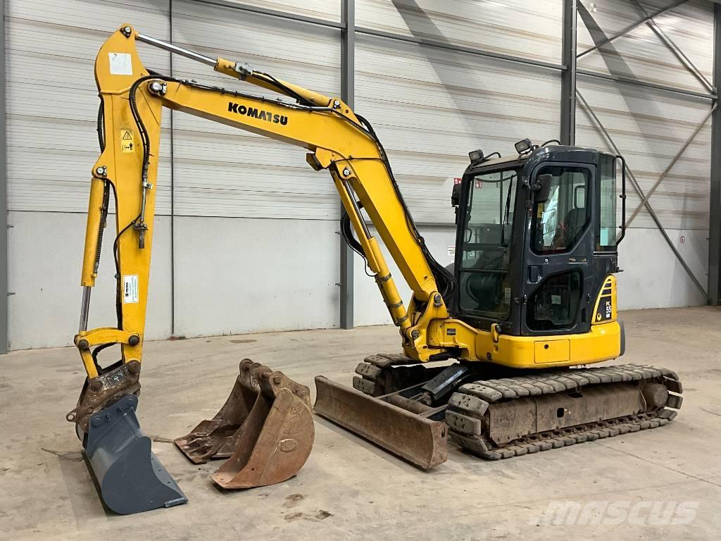 Komatsu PC 55 MR-3 소형 굴삭기 7톤 미만