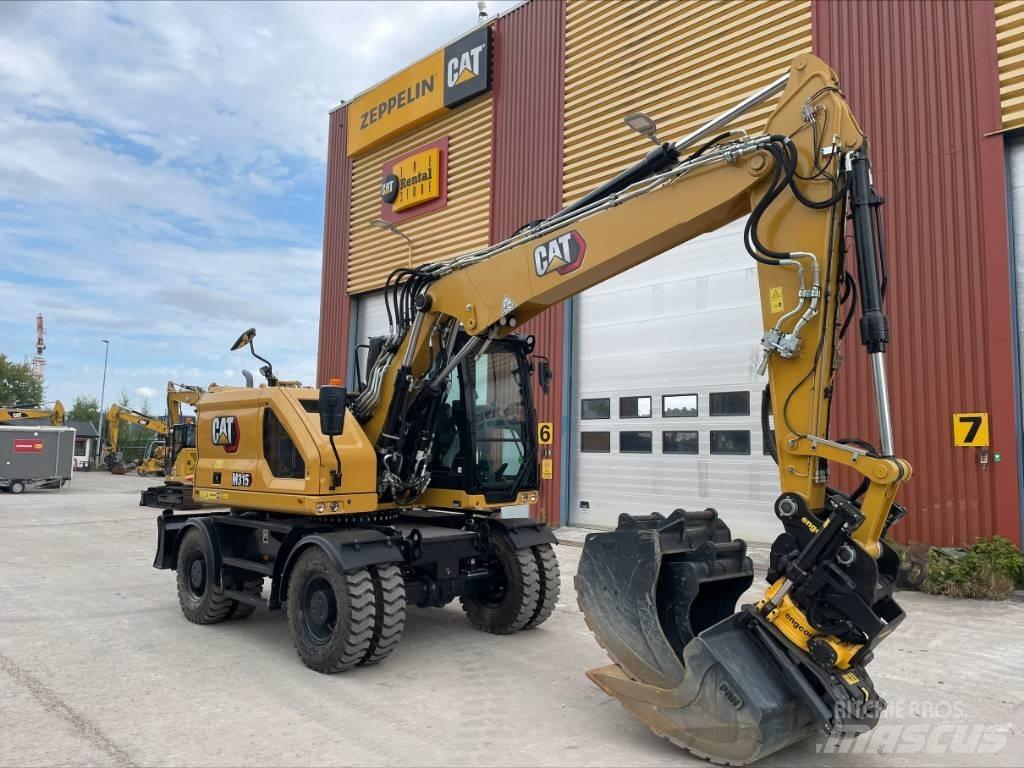CAT M 315  휠 굴삭기