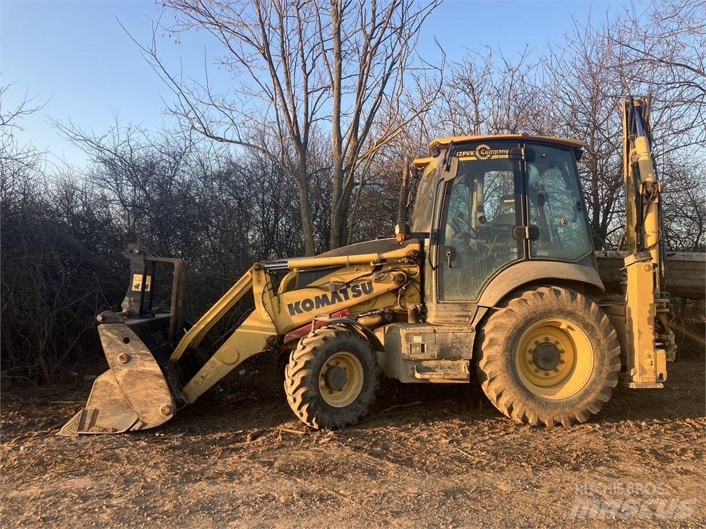 Komatsu WB93R-8 백호로더