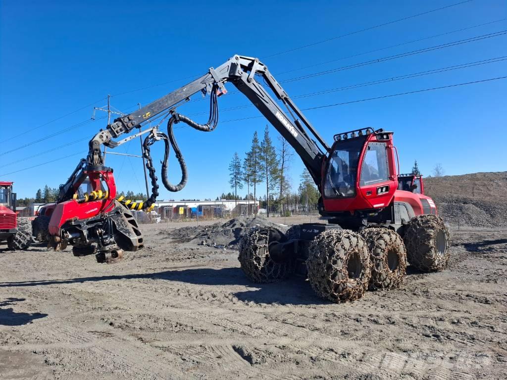 Komatsu 911 원목 하베스터