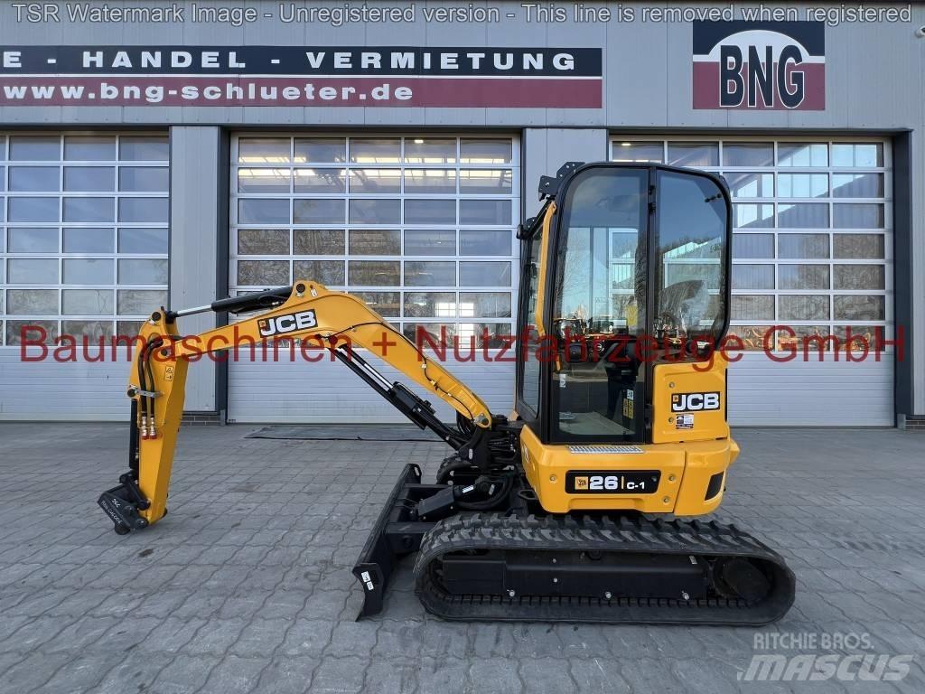 JCB 26C -werkneu- 소형 굴삭기 7톤 미만