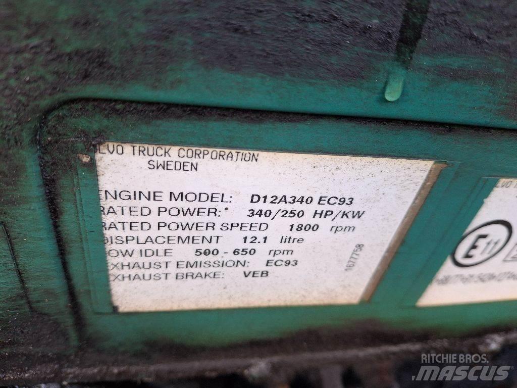Volvo D12A340 엔진