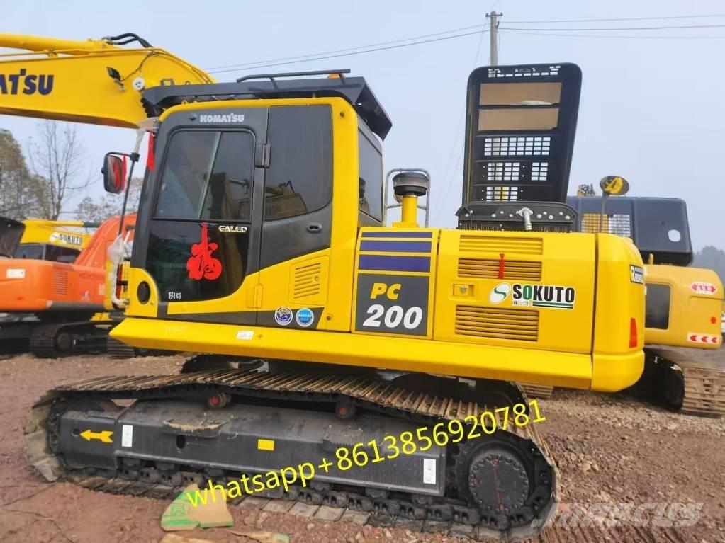 Komatsu PC 200-8 중형굴삭기 7톤-28톤