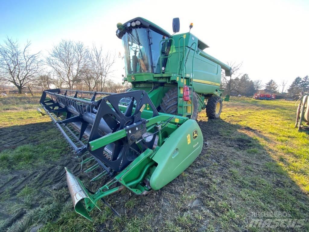 John Deere W 650 콤바인 수확기