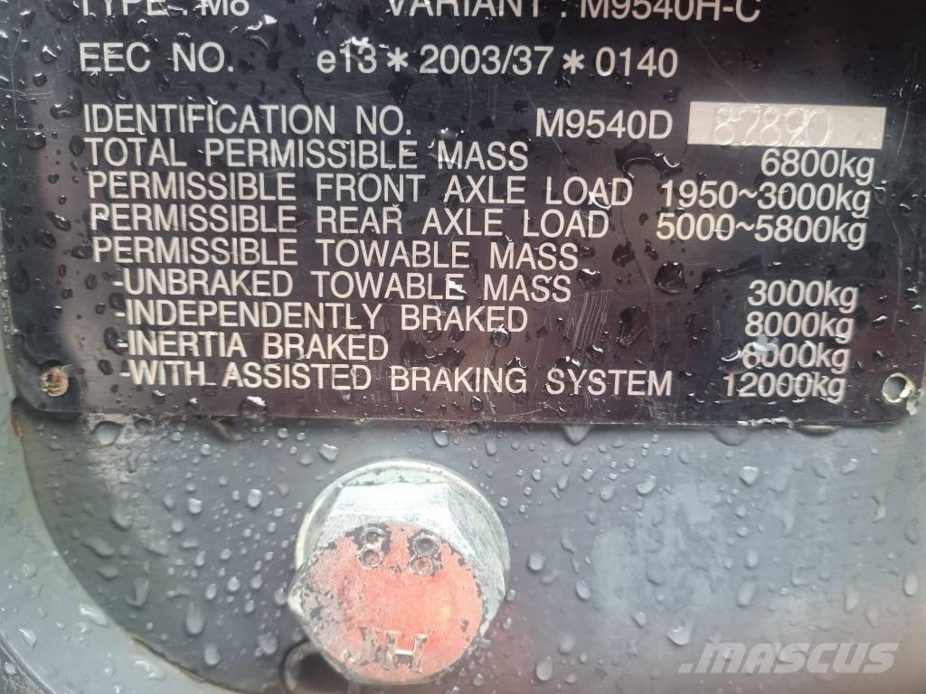 Kubota M 9540 트랙터