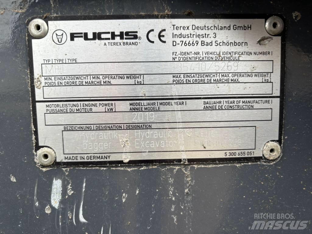 Fuchs MHL 335 폐기물/산업 처리기
