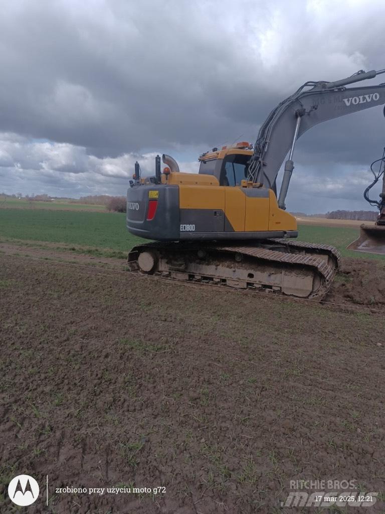 Volvo EC 180 D 대형 굴삭기 29톤 이상