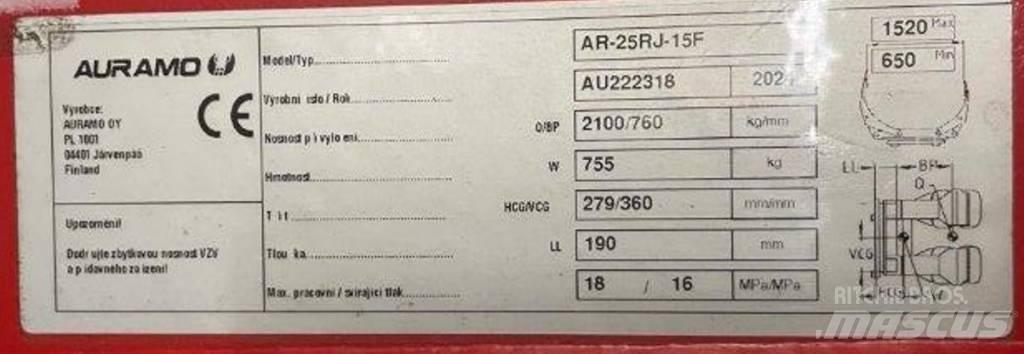Auramo AR-25RJ-15F 롤 클램퍼