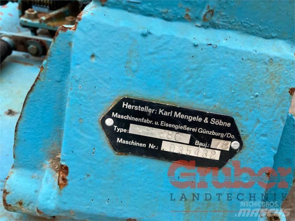 Mengele MB 280 자동 초지기계