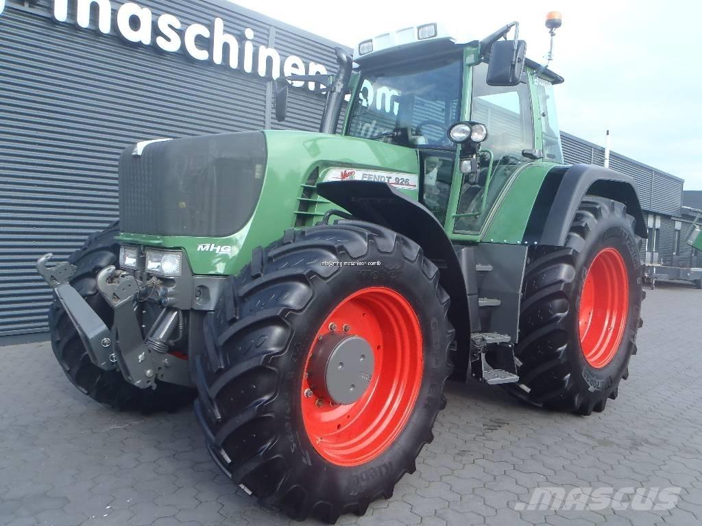 Fendt 926 Vario TMS 트랙터