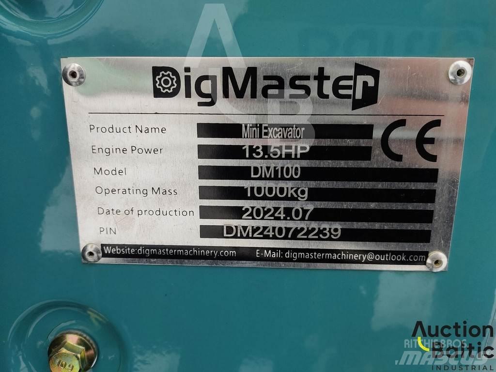 Digmaster DM100 소형 굴삭기 7톤 미만