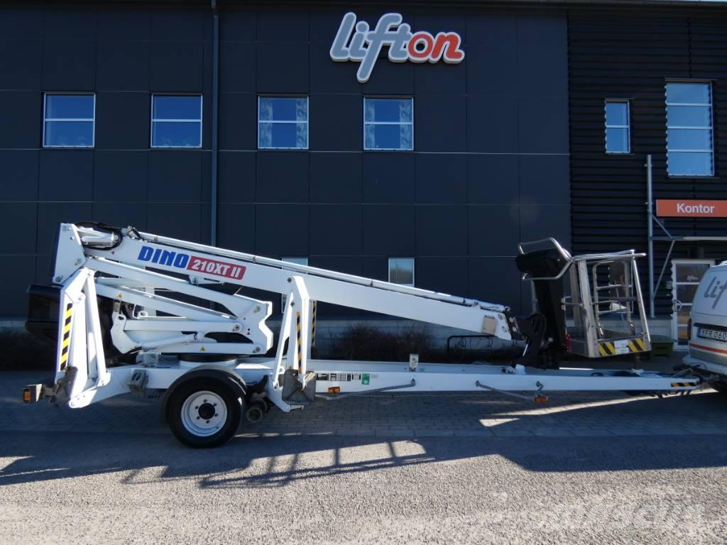 Dino 210 XT Skylift 트레일러 탑재 고소작업대