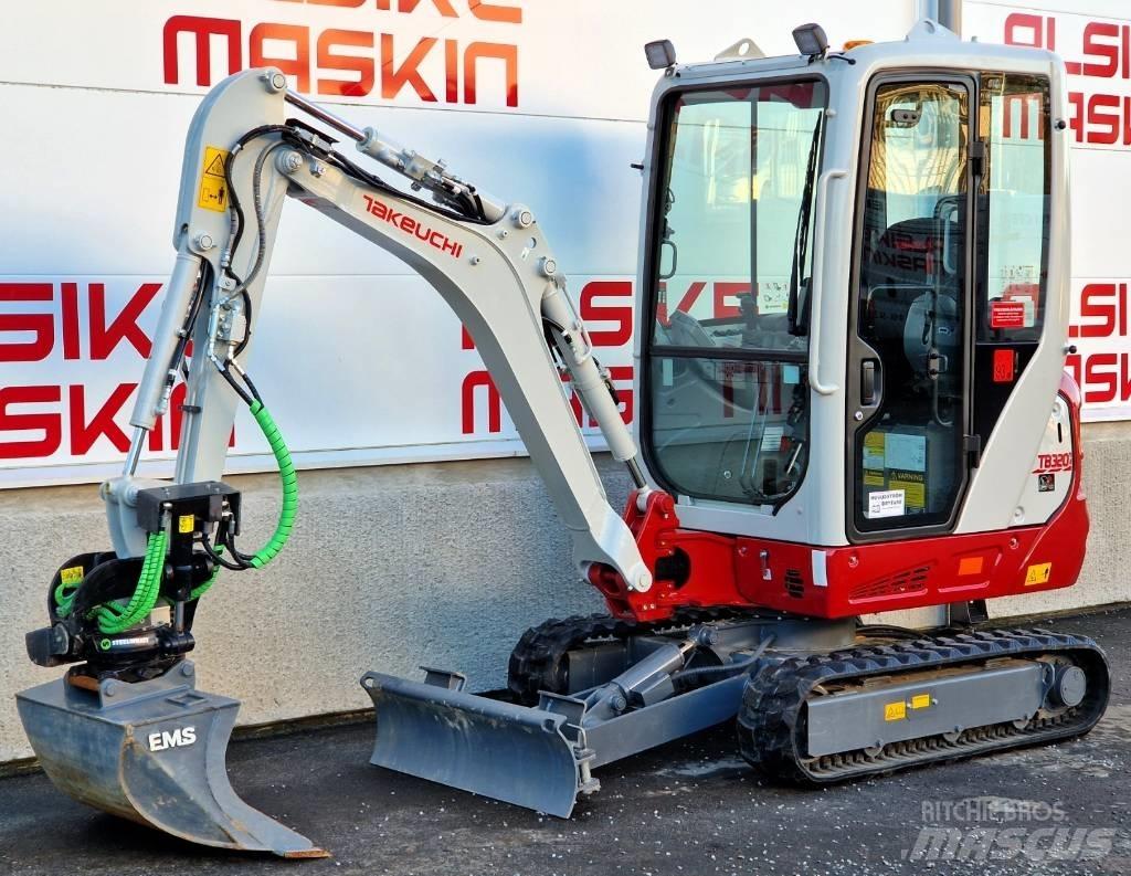 Takeuchi TB 320 소형 굴삭기 7톤 미만
