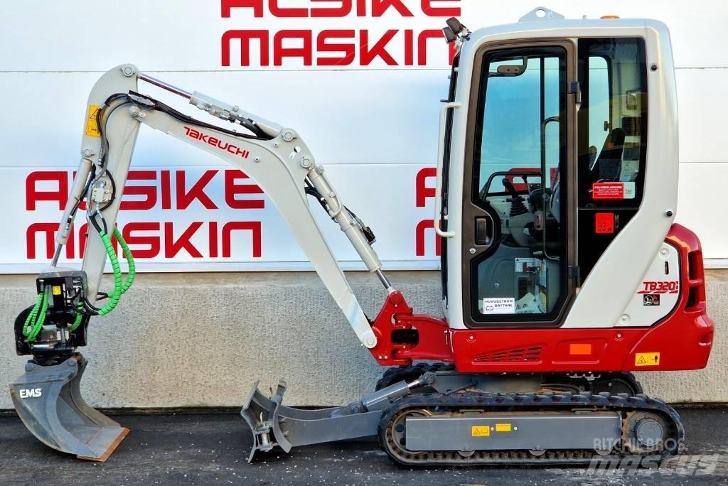 Takeuchi TB 320 소형 굴삭기 7톤 미만