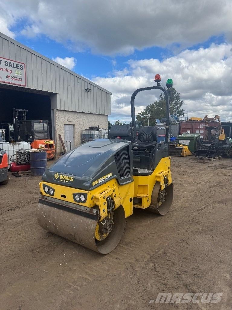 Bomag 120 트윈 드럼 롤러