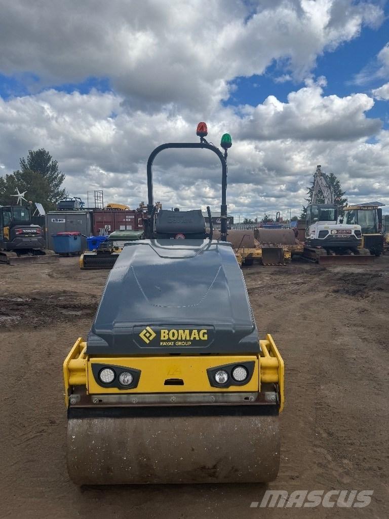 Bomag 120 트윈 드럼 롤러