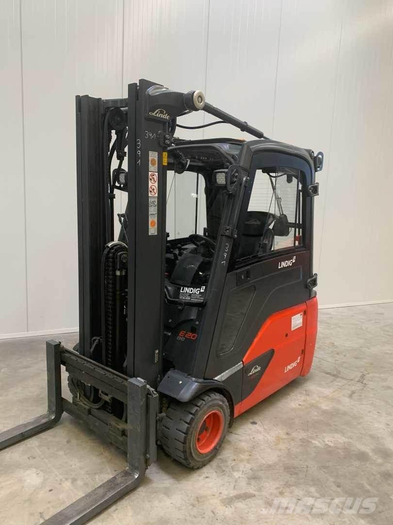 Linde E20L 전동 지게차