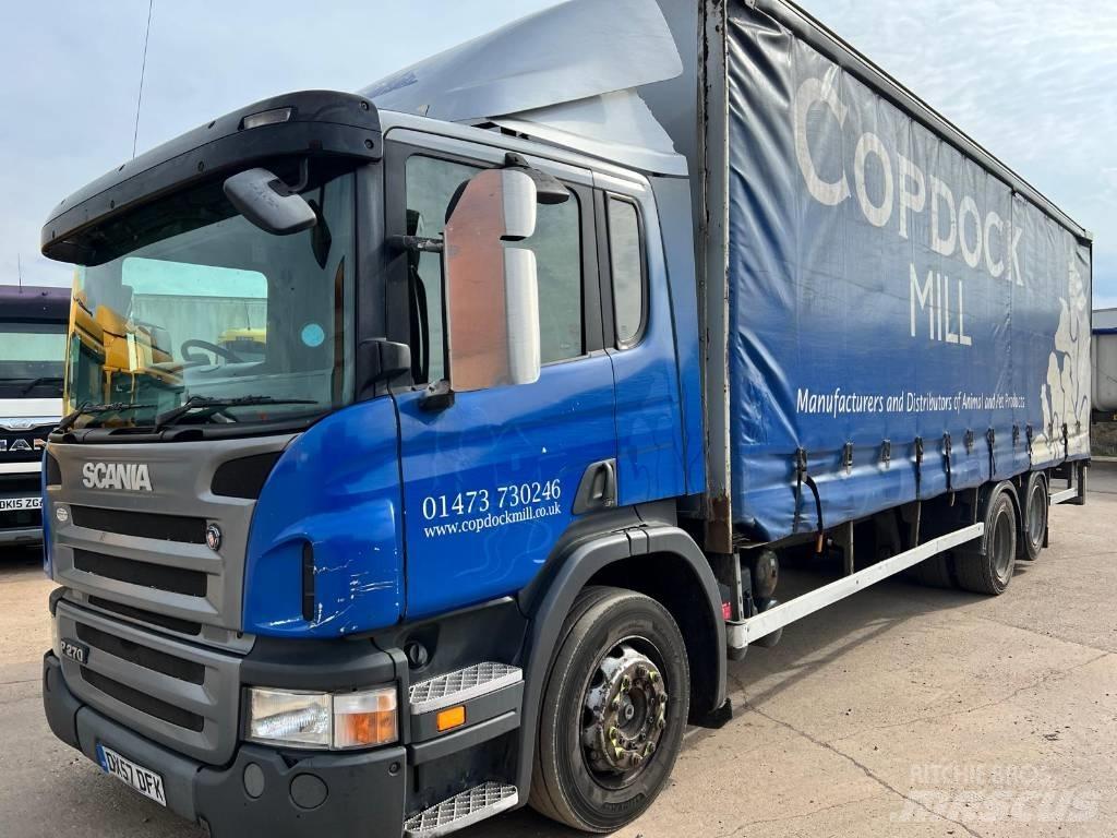 Scania P 270 커튼사이더 트럭